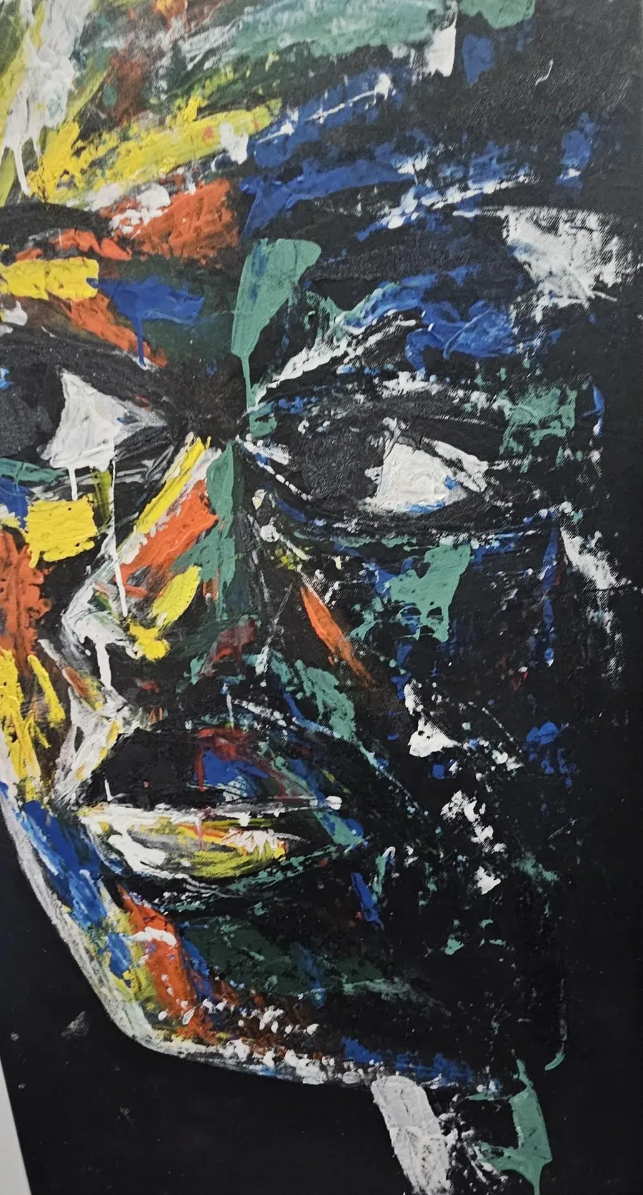 Fragmented Face, artwork by John Kwame Eduafo
