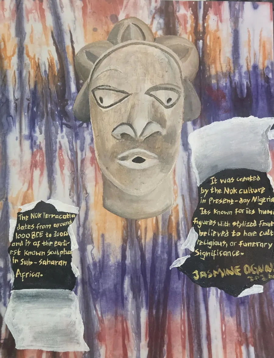 Nok Terracotta, artwork by Jasmine Oguns