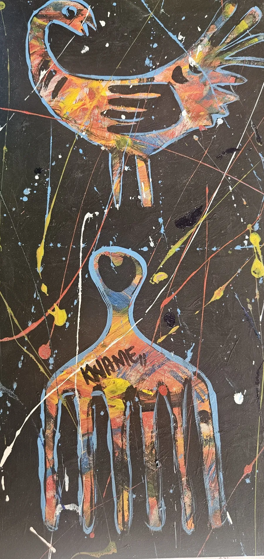 Sankofa / The Bird, artwork by John Kwame Eduafo