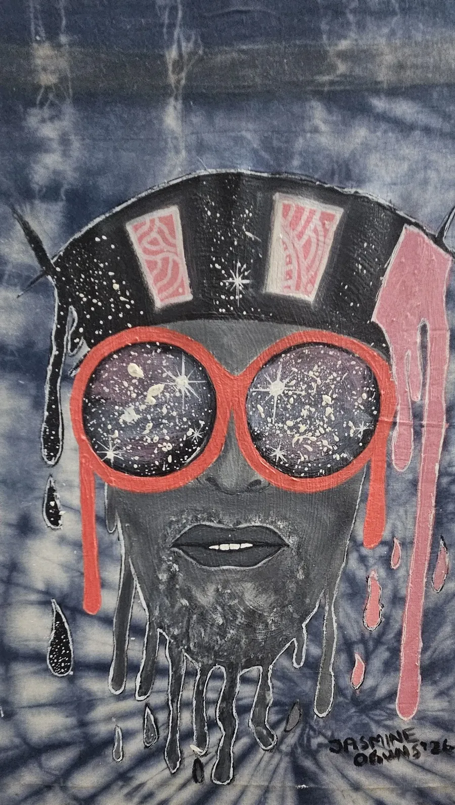 Starlit Gaze, artwork by Jasmine Oguns